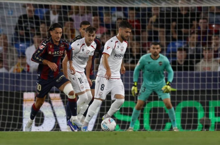 Levante vs Osasuna (02:00 – 09/05) | Xem lại trận đấu